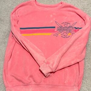 Pink Graphic Disney Sweatshirt